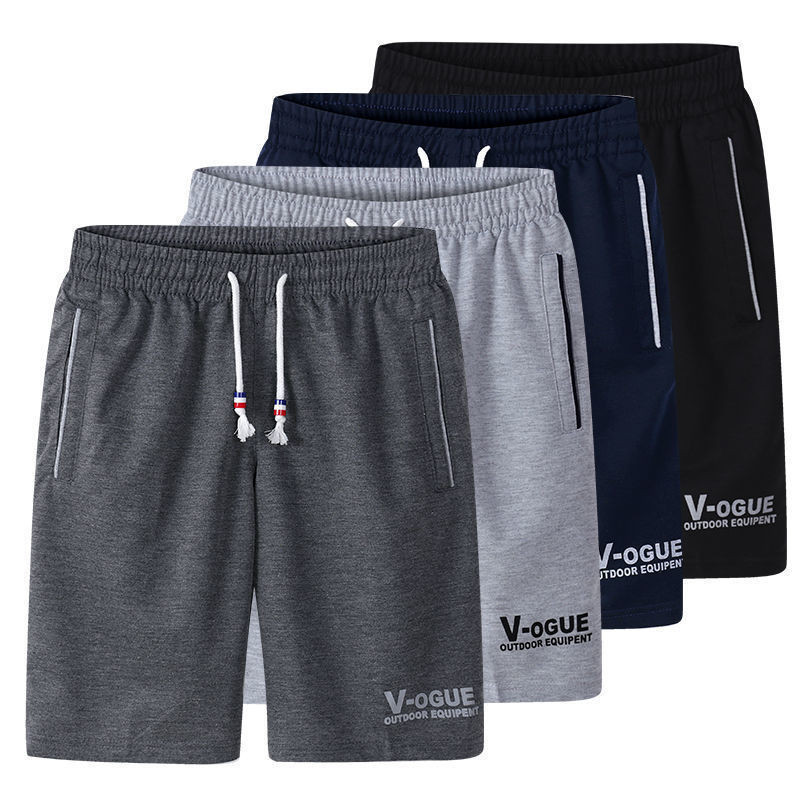 Men's Summer Pants, Men's Sport Shorts, Trendy Workwear Capris for Young Men, Loose Casual Trousers, Men's Beach Shorts