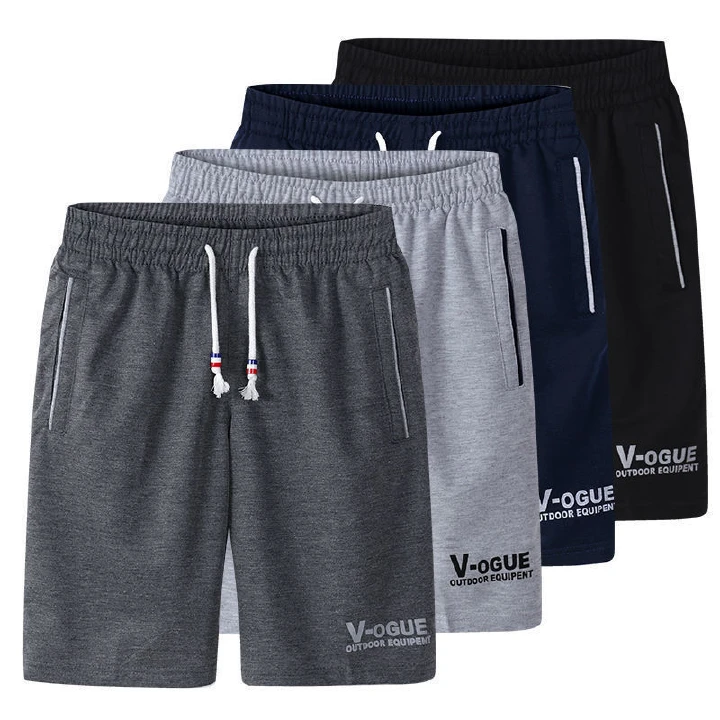 Men's Summer Pants, Men's Sport Shorts, Trendy Workwear Capris for Young Men, Loose Casual Trousers, Men's Beach Shorts