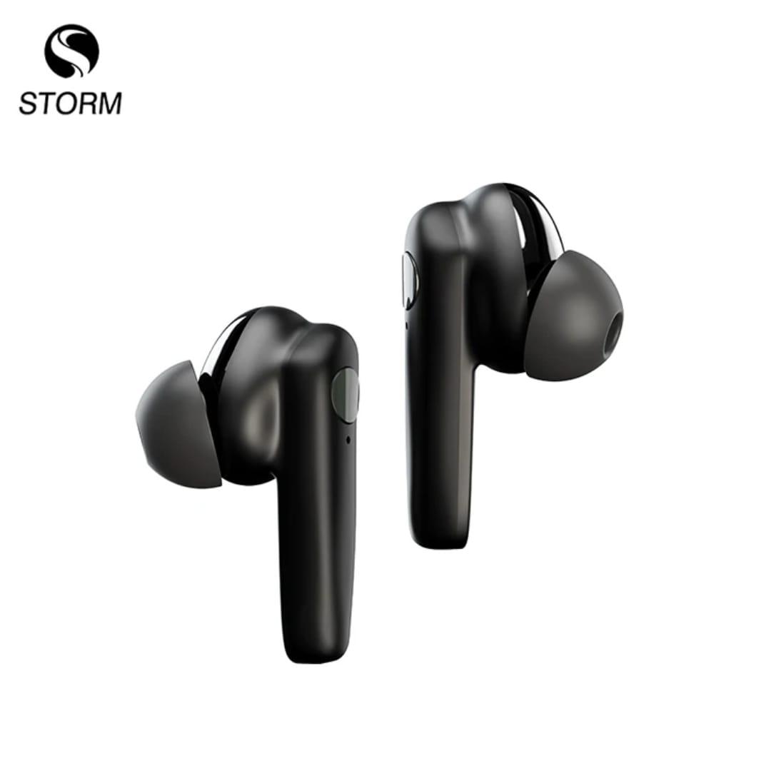 free pods 3s Super Functional Heavy bass wireless bluetooth earpods/ earbuds/ airpods/ headsets with Active Noise Cancellation black