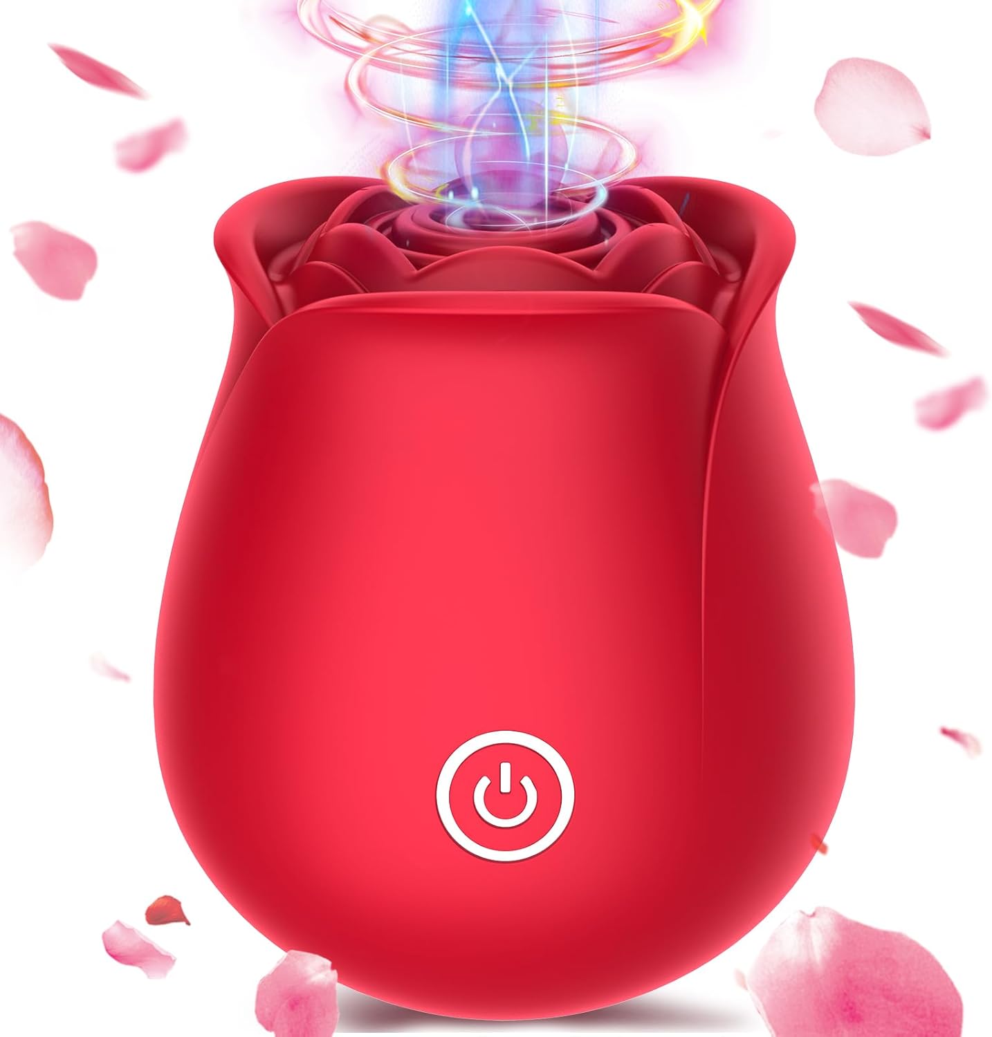 12th Sale Price - Early Access Women Rose Clitoris Sucking Vibrator Nipples Sucker Oral Stimulator Powerful Waterproof Rechargeable Adult Compact Foreplay Sex Toy Mini Massager Gift For Girlfriend