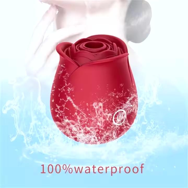 12th Sale Price - Early Access Women Rose Clitoris Sucking Vibrator Nipples Sucker Oral Stimulator Powerful Waterproof Rechargeable Adult Compact Foreplay Sex Toy Mini Massager Gift For Girlfriend