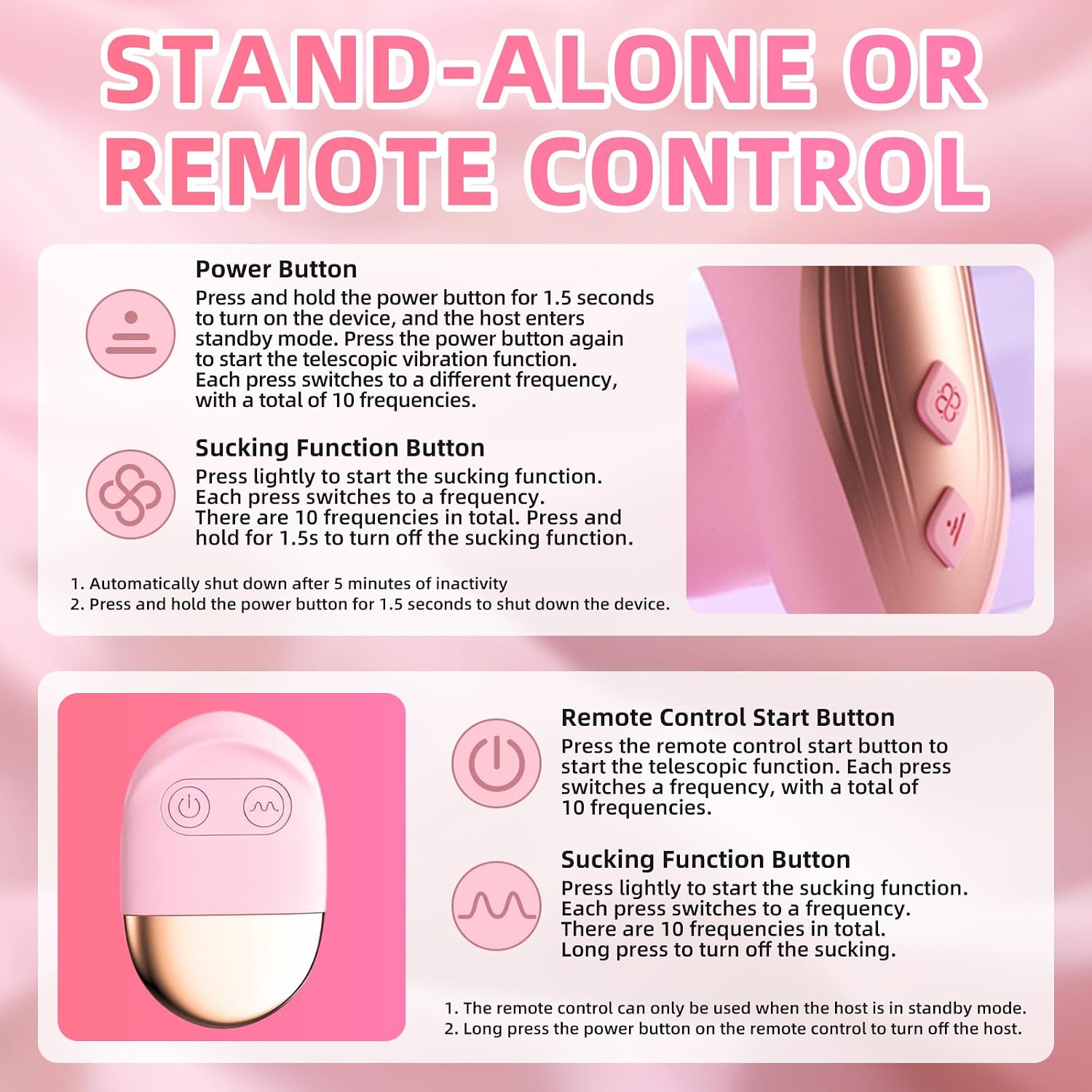 2-in-1 Wearable Electric Vibrator, G-Spot and Clitoral Stimulator with Nipple Vibration and Suction Stimulation, App-Enabled Adult Sex Toy for Women, Couples Play, Intimate Use and Gifts view 5