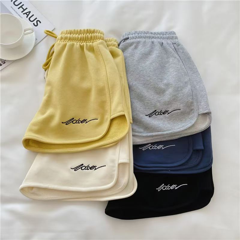 Sports Short Men's Running Casual Wide Leg Women Hot Pants Couples Loose Large Size Outer Wear Fitness Shorts Pajamas