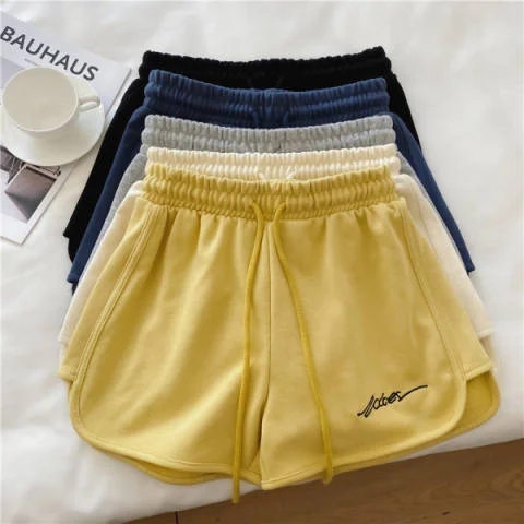 Sports Short Men's Running Casual Wide Leg Women Hot Pants Couples Loose Large Size Outer Wear Fitness Shorts Pajamas