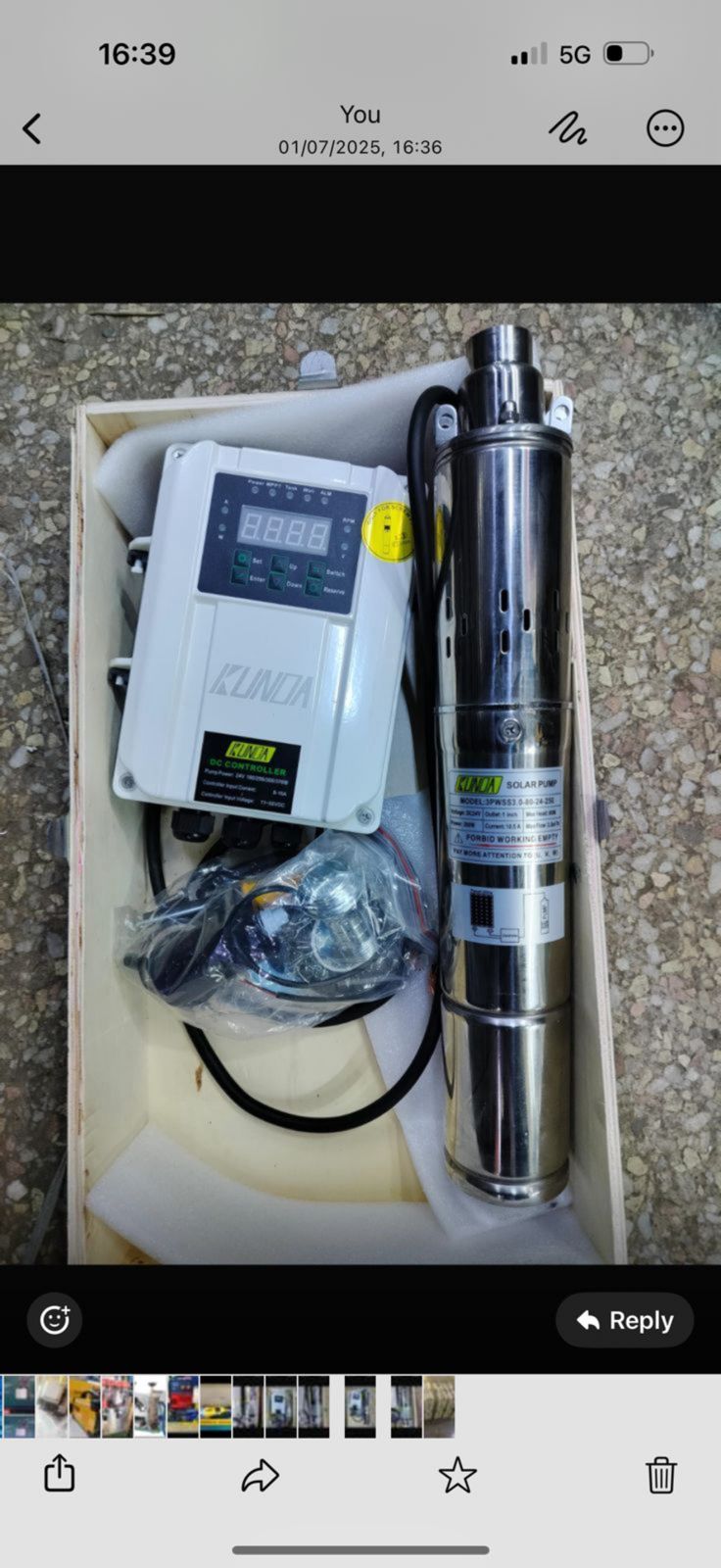 SUBMERSIBLE SOLAR WATER PUMP 250 WATTS 80 MTRS✔️✨conveniently powered by energy from sunlight, no external batteries or electricity needed. The solar water pump has a Water output of 1500 L/Hr, can do