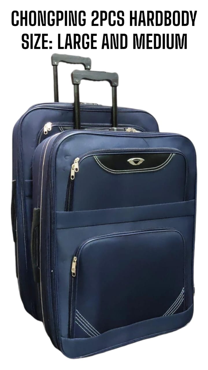 GRAB YOURS TODAY🛒✔️2PC MEDIUM AND LARGE] Fabric Travel Suitcase & Briefcase - Spacious & Durable🥳🥳Crafted from durable fabric, this multifunctional bag seamlessly transitions from a spacious suitca