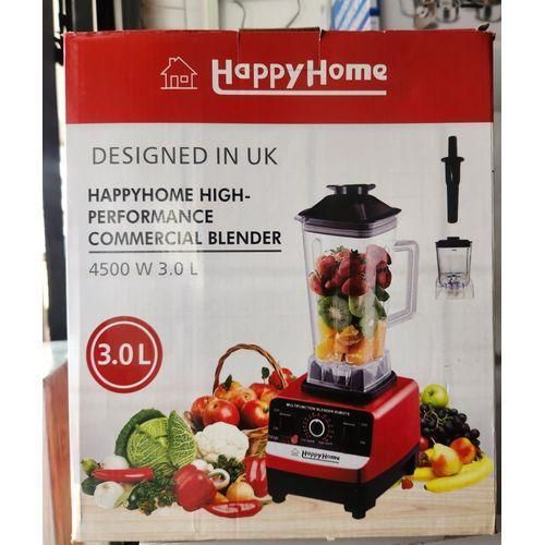 TIME-SAVING & INCOME-READY ✨Happy Home Original multi functional 3.0L  2in1 high performance 4500W Commercial Blender🔥Engineered with a heavy-duty motor that effortlessly crushes ice, blends tough ro