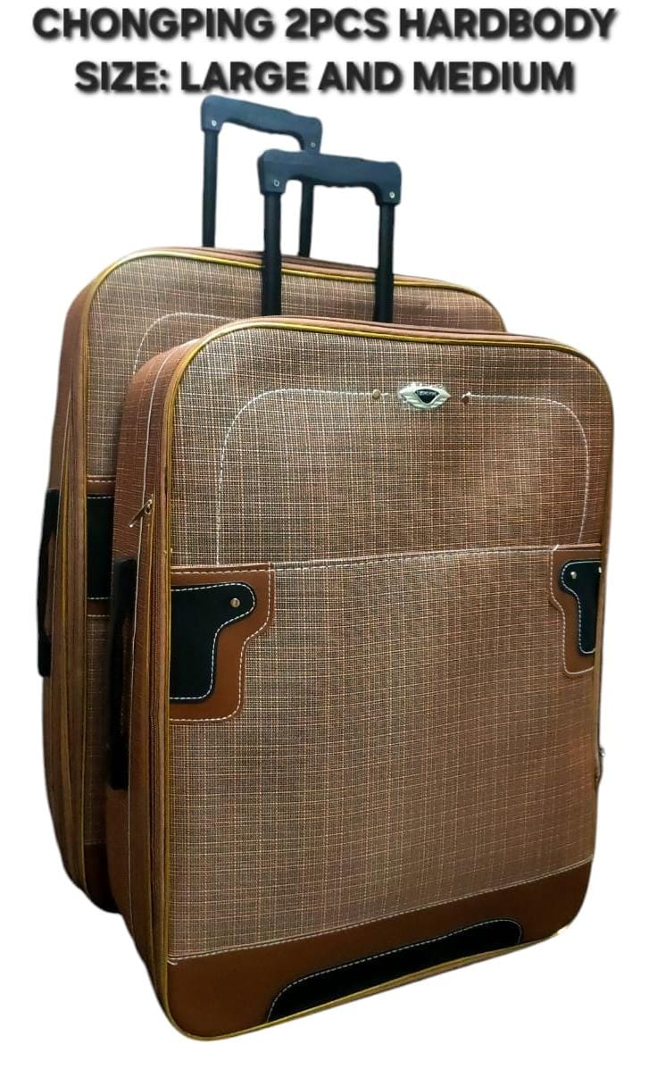 GRAB YOURS TODAY🛒✔️2PC MEDIUM AND LARGE] Fabric Travel Suitcase & Briefcase - Spacious & Durable🥳🥳Crafted from durable fabric, this multifunctional bag seamlessly transitions from a spacious suitca