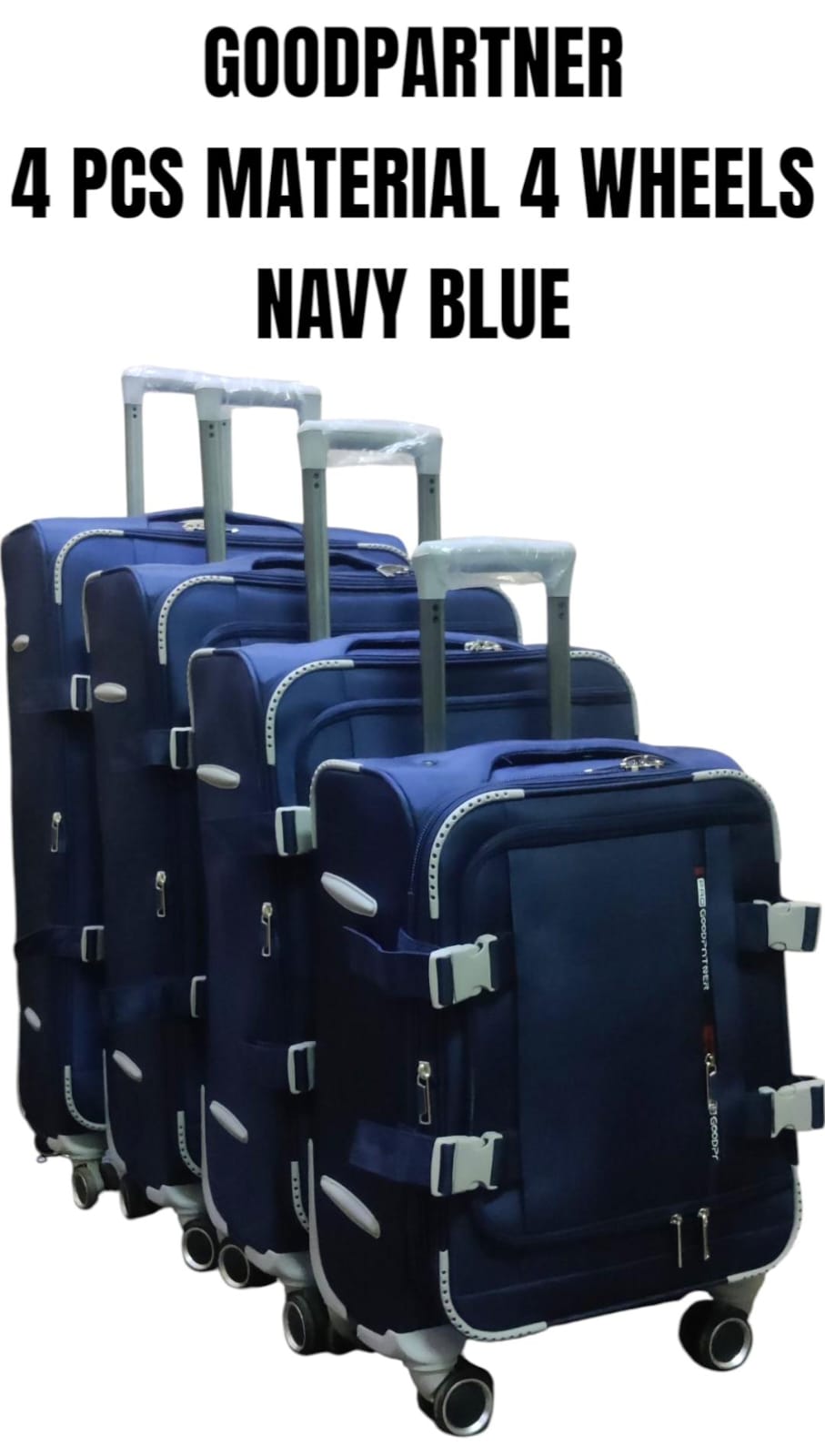 BEST HIGH QUALITY🥳4 IN 1 Fabric LAXURIOUS SUITCASE BRIEFCASE TRAVEL BAG✔️✔️Stylish travel suitcase
Made from durable fabric 
Comes with a set 360-degree 
Large and spacious 
Strong handles