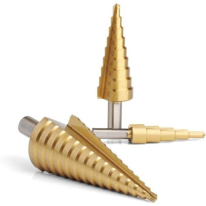 Share this product



3 pieces Multifunctional HSS Step Cone Drill Set 4-12mm/4-20mm/4-32mm, Titanium Coated HSS Hex Shank Pagoda Drill for Carbon Steel, Sheet Iron, Insulation Boards, PVC Boards and