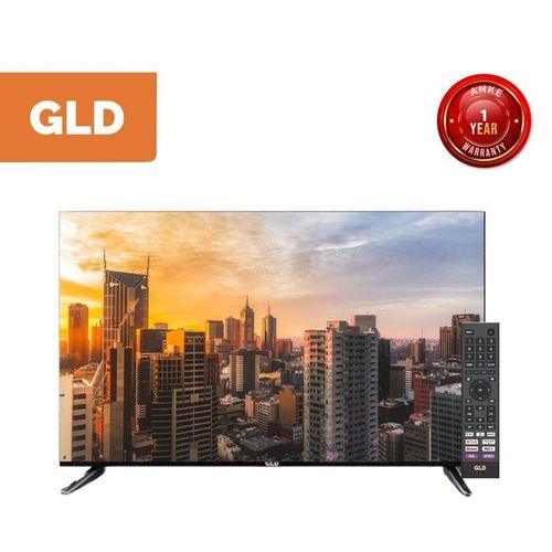 GLD 65 inches 4K UHD Smart Tv ,YouTube ,Netflix ,Bluetooth,2 US,B,3 HDMI Frameless | Ultra HD LED Smart TV +FREE TV GUARD AND WALL BRACKET-1 year warranty