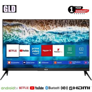 GLD 65 inches 4K UHD Smart Tv ,YouTube ,Netflix ,Bluetooth,2 US,B,3 HDMI Frameless | Ultra HD LED Smart TV +FREE TV GUARD AND WALL BRACKET-1 year warranty