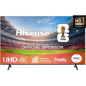 HISENSE 50" INCH 50A6 4K UHD FRAMELESS TELEVISION VIDAA SMART TV WITH NETFLIX,YOUTUBE,2 USB,3 HDMI,BLUETOOTH, WIFI TELEVISION MULTIFUNCTIONAL TV +FREE TV GUARD AND WALL BRACKET-2 YEARS WARRANTY