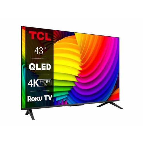 TCL 43 Inch 43S5K QLED Google Television ,2025 Smart Model, Full HD, Android TV OS, WiFi, Bluetooth, HDMI, USB,Model 2026-1-YEAR WARRANTY+FREE WALL BRACKET+TV GUARD