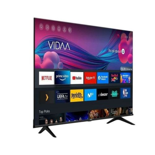HISENSE 50" INCH 50A6 4K UHD FRAMELESS TELEVISION VIDAA SMART TV WITH NETFLIX,YOUTUBE,2 USB,3 HDMI,BLUETOOTH, WIFI TELEVISION MULTIFUNCTIONAL TV +FREE TV GUARD AND WALL BRACKET-2 YEARS WARRANTY