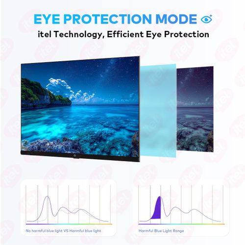 Itel 43 Inch QLED Smart TV Full HD, WiFi, Bluetooth, Frameless Display, Netflix, YouTube, Prime Video, Built-in Decoder, HDR Picture Quality, Energy Saving Television+FREE TV GUARD AND WALLBRACKET
