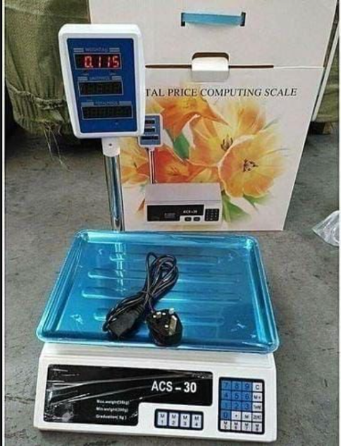 Digital Weighing Scale - Up To 50Kgs WITH ARM features a durable platform, clear digital display, accurate weight measurement, sturdy arm support, easy-to-use controls, and reliable performance
