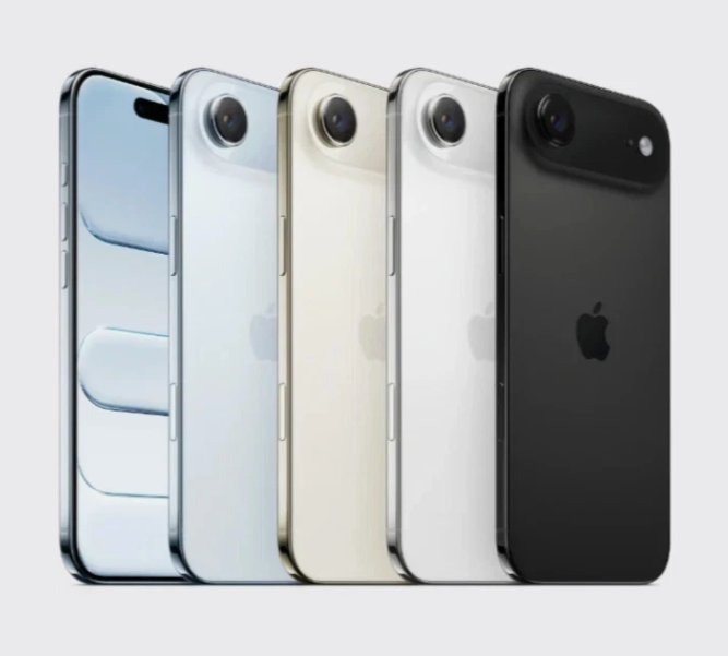 iPhone 17 Air is Apple’s thinnest iPhone ever, combining a sleek titanium design with flagship A19 Pro performance.
