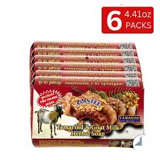 Asantee 6pc Tamarind And Goat Milk Anti aging Soap-@125g