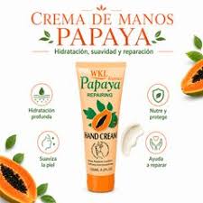 WKL Papaya Repairing Hand Cream (120ml), which is formulated to deeply moisturize and restore dry skin.