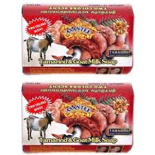 Asantee Asantee Tamarind & Goat Milk Soap - 100g - Exfoliating, Whitening, Anti-Aging, Unisex
