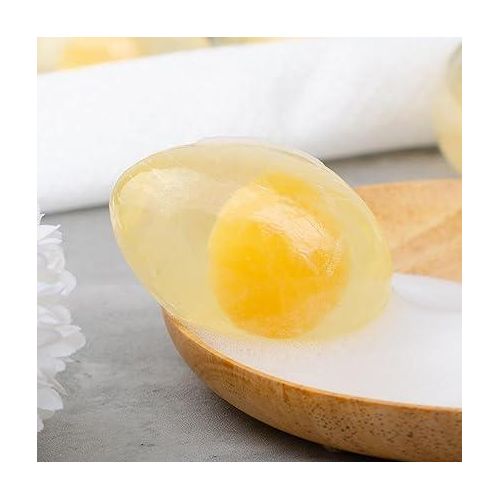 Collagen Egg Shape Scented Soap for Face and Body