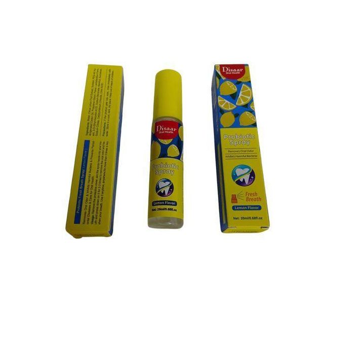 Disaar Probiotic Mouth Spray/ Mouth Wash For Fresh Breath- Lemon Flavor