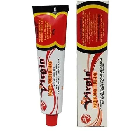 Virgin Hair Fertilizer – Nourishing Hair Care Cream for Soft, Smooth & Manageable Hair – 125g Tube