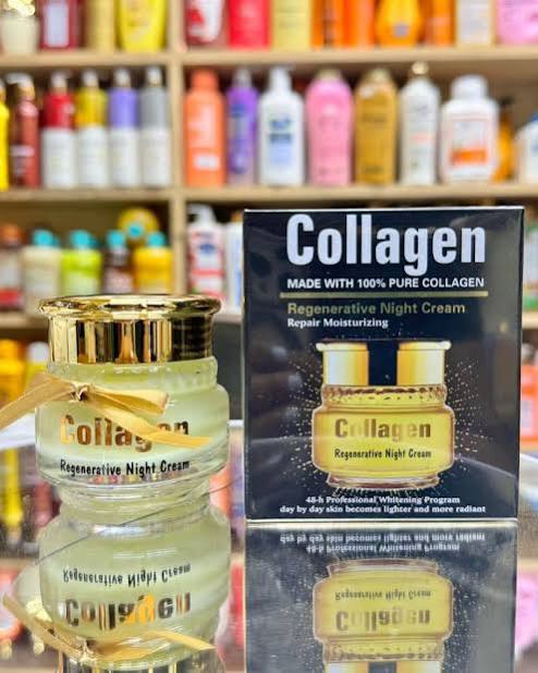 Fruit Of The Wokali Fruit Of The Wokali Collagen Regenerative Night Cream - Anti-Aging, 50 ml - For All Skin Types