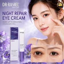 DR RASHEL Retinol Night Repair Eye Cream - 20g.Reduces dark circles, targets fine lines and crow's feet, smoothes and firms the delicate eye area, and provides overnight hydration.