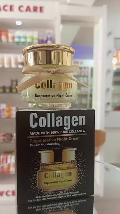 Fruit Of The Wokali Fruit Of The Wokali Collagen Regenerative Night Cream - Anti-Aging, 50 ml - For All Skin Types