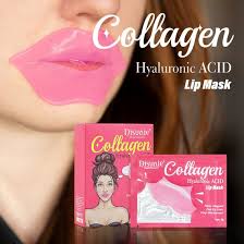 Disunie Disunie Collagen Lip Mask - 10 Pieces, Hydrating, Anti-Aging, Vitamin E, Hyaluronic Acid