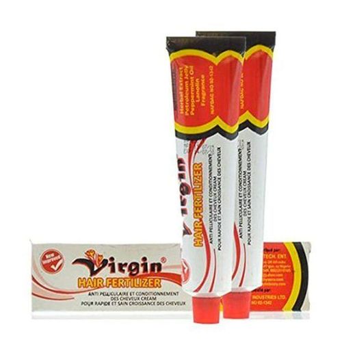 Virgin Hair Fertilizer – Nourishing Hair Care Cream for Soft, Smooth & Manageable Hair – 125g Tube