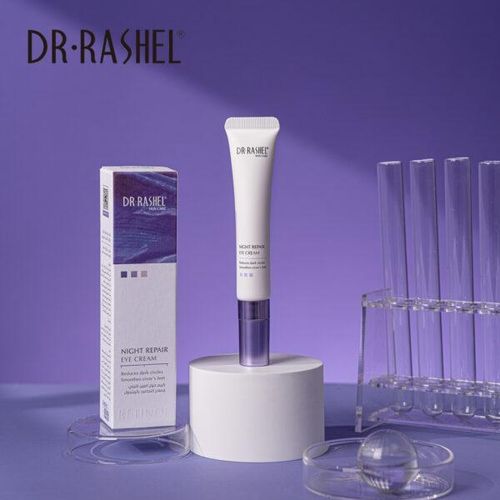 DR RASHEL Retinol Night Repair Eye Cream - 20g.Reduces dark circles, targets fine lines and crow's feet, smoothes and firms the delicate eye area, and provides overnight hydration.