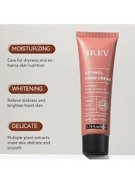 IREV Retinol Hand Cream (50 ml), an anti-aging hand treatment enriched with retinol and collagen