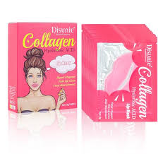 Disunie Disunie Collagen Lip Mask - 10 Pieces, Hydrating, Anti-Aging, Vitamin E, Hyaluronic Acid