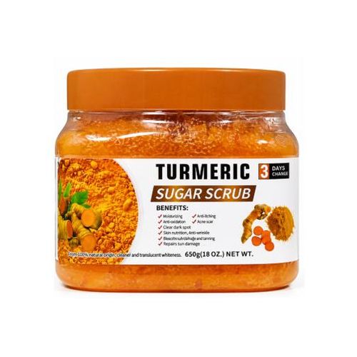 DR MEINAIER Tumeric Sugar body scrub brightening & dead skin removal smooth skin