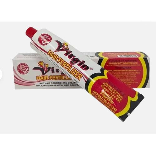 Virgin Hair Fertilizer – Nourishing Hair Care Cream for Soft, Smooth & Manageable Hair – 125g Tube