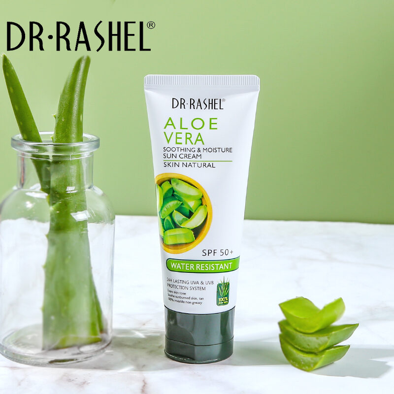 Dr Rashel Aloe Vera Soothing & Moisture Sun Cream Water Resistant 60 g SPF 50+