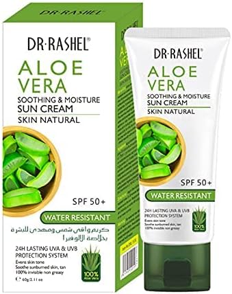 Dr Rashel Aloe Vera Soothing & Moisture Sun Cream Water Resistant 60 g SPF 50+