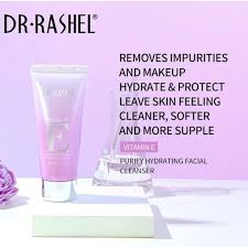 Dr. Rashel Dr. Rashel Vitamin E Hydrating Face Cleanser - 80ml - For All Skin Types - Removes Impurities & Makeup