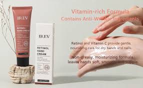 IREV Retinol Hand Cream (50 ml), an anti-aging hand treatment enriched with retinol and collagen