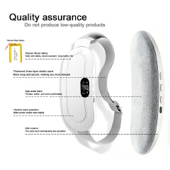Charging digital display heating warm palace belt portable female menstruation artifact menstrual vibration hot compress warm palace treasure