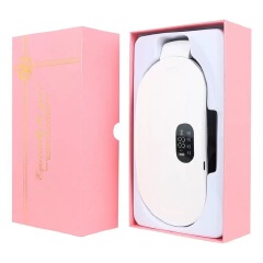 Charging digital display heating warm palace belt portable female menstruation artifact menstrual vibration hot compress warm palace treasure