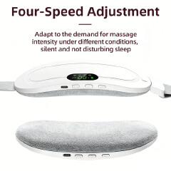 Charging digital display heating warm palace belt portable female menstruation artifact menstrual vibration hot compress warm palace treasure