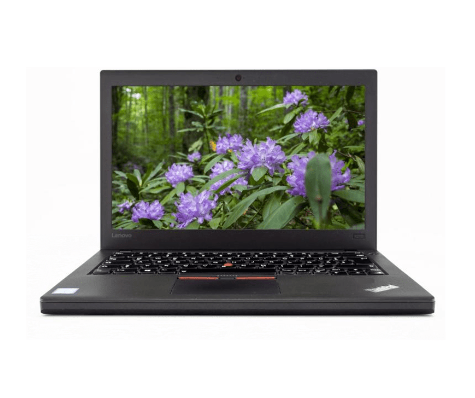 Refurbished Lenovo ThinkPad X270 Intel Core i5 7th Gen laptop 8GB RAM 256GB SSD Lightweight Laptop good for Students & Business USB 3.0 HDMI VGA Wi-Fi ports Bluetooth HD webcam Intel HD Graphics