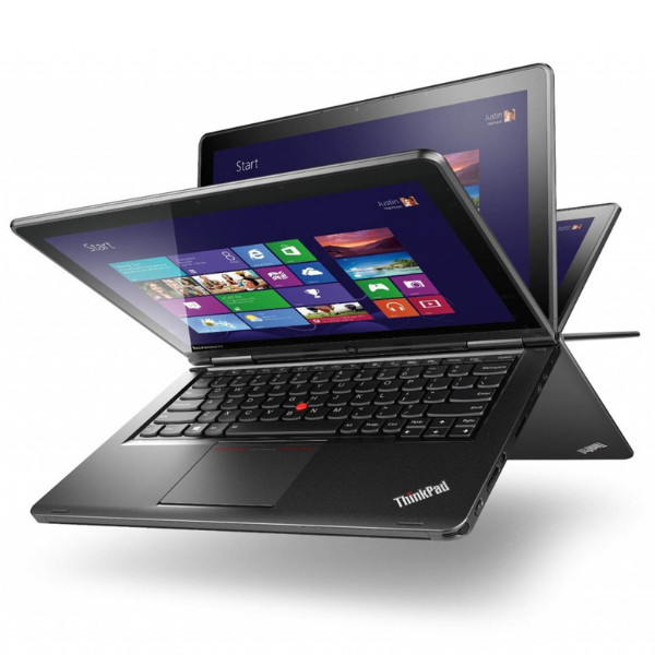 Refurbished Lenovo ThinkPad Yoga 11e X360 1.8GHz Intel Celeron Laptop 4GB RAM 128GB SSD 13.3 inch Full HD Touch Screen Display Ultra-Light Windows 10 Pro HDMI USB Ethernet ports
