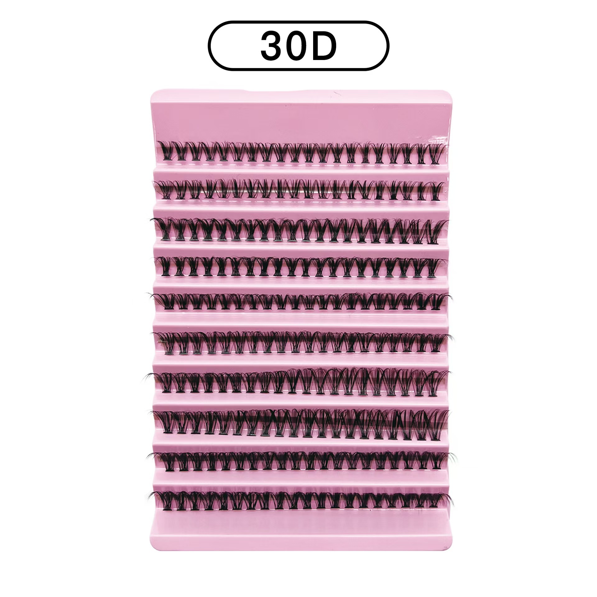 120 Clusters DIY Lash Extension Kit, Handmade PBT Individual Lashes with 2-in-1 Bond & Seal Glue and Curved Lash Tweezer