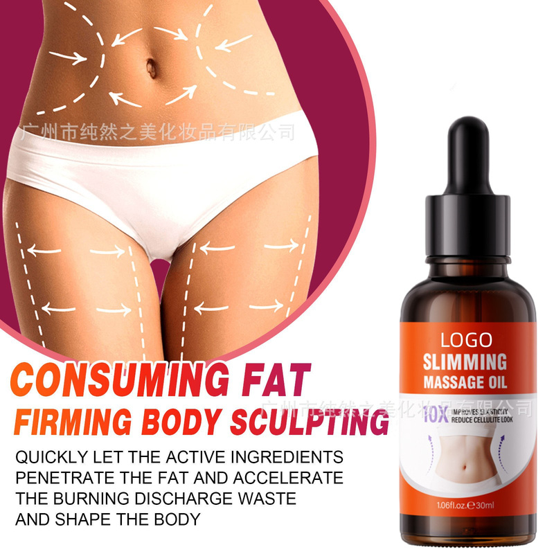 Body Massage Oil with Niacinamide, 30ml Dropper Bottle for All-Over Body Care