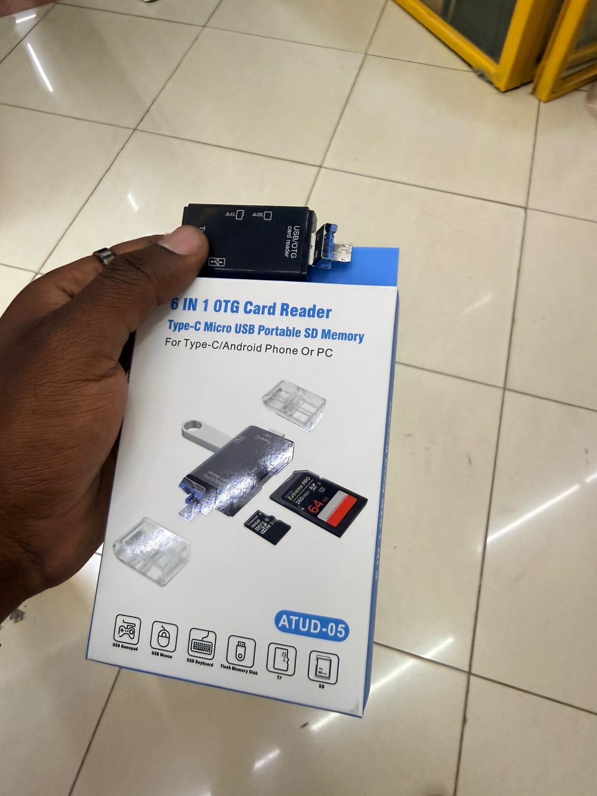 6 in 1 OTG Card Reader